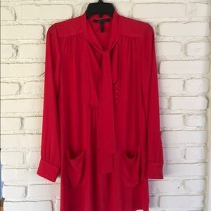 BCBG Maxazria Red Dress Size XS